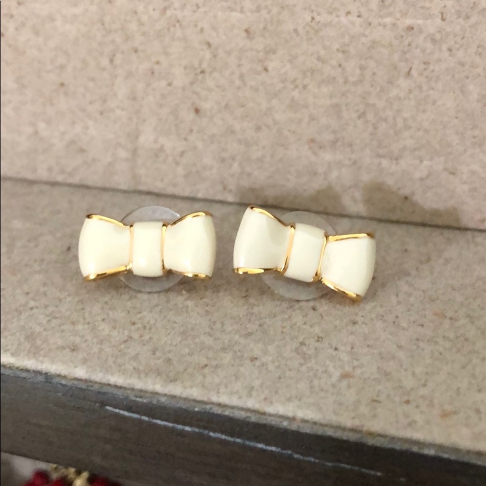 Kate spade bow earrings